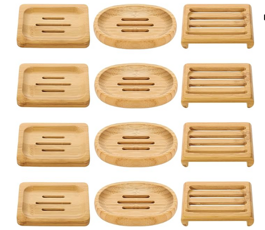 Bamboo Soap Dishes