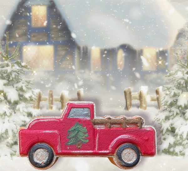 CHRISTMAS TRUCK BATH BOMB*