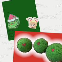 GRINCH BATH BOMB GIFT SET