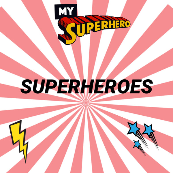 BATH BOMB WITH MINI SUPERHERO INSIDE!