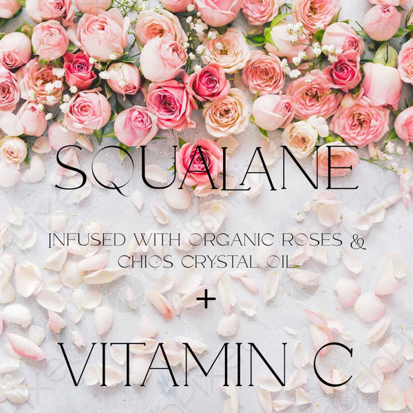 Squalane Rose Face Oil+Vit C