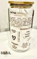 Glass Can Tumbler (MOM)